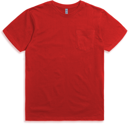 Adult Short Sleeve Pocket Tee (MSPT-220)