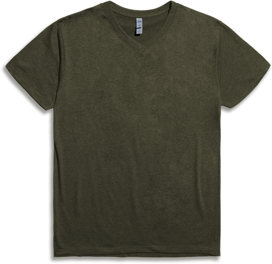 Adult Short Sleeve V-Neck Tee (MSVT-110)